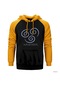 Avatar Air Bender Sarı Reglan Kol Kapşonlu Sweatshirt Sarı