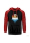 Avatar Enlightenment Kırmızı Reglan Kol Kapşonlu Sweatshirt Kırmızı