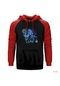 Avatar Of The Air Kırmızı Reglan Kol Kapşonlu Sweatshirt Kırmızı