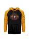 Avenged Sevenfold Red Sarı Reglan Kol Kapüşonlu Unisex Sweatshirt Sarı