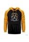 Avenged Sevenfold Skulls Sarı Reglan Kol Kapüşonlu Unisex Sweatshirt Sarı