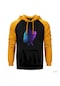 Baby Grooth Sarı Reglan Kol Kapşonlu Sweatshirt Sarı