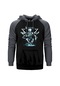 Behemoth The Apostasy Gri Reglan Kol Kapşonlu Sweatshirt Gri