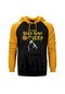 Black Label Society Zakk Wylde Sarı Reglan Kol Kapşonlu Sweat Sarı