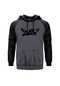 Black Sabbath Logo Gri Reglan Kol Unisex Sweatshirt Hoodie Gri