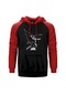 Black Sabbath Logo Kırmızı Reglan Kol Kapşonlu Sweatshirt Kırmızı (528680438) Kırmızı