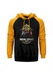 Bon Jovi Wanted 1983 Sarı Reglan Kol Kapşonlu Sweatshirt Sarı