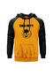 Call Of Duty Skull Sarı Reglan Kol Unisex Sweatshirt Hoodie Sarı