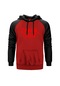 Cannibal Corpse Logo Kırmızı Reglan Kol Kapşonlu Sweatshirt Kırmızı