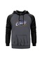 Cleveland Cavaliers Logo Gri Reglan Kol Unisex Sweatshirt Hoodie Gri