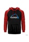 Cloud9 Cloud Kırmızı Reglan Kol Kapşonlu Sweatshirt Kırmızı