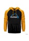 Cloud9 Cloud Sarı Reglan Kol Kapşonlu Sweatshirt Sarı