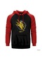 Command & Conquer Logo 2 Kırmızı Reglan Sweatshirt Kırmızı