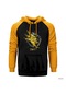 Command & Conquer Logo 2 Sarı Reglan Kol Kapşonlu Sweat Sarı