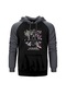 Dark Funeral İN The Sign Gri Reglan Kol Kapşonlu Sweatshirt Gri