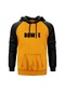 David Bowie Logo Sarı Reglan Kol Unisex Sweatshirt Hoodie Sarı