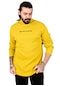 DeepSEA Erkek Limon Sarısı Balıkçı Yaka Sweatshirt 2303103