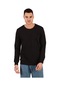 Dk Daksel Special Product Regular Fit Erkek Sweatshirt Siyah