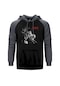 Emperor Wrath Of The Tyrant Gri Reglan Kol Kapşonlu Sweatshirt Gri (549442500)