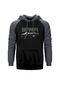Ferrari Ghost Gri Reglan Kol Kapşonlu Sweatshirt Gri
