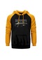 Ferrari Ghost Sarı Reglan Kol Kapşonlu Sweatshirt Sarı