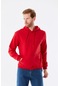 Fullamoda Kanguru Cepli Kapüşonlu Sweatshirt- Kırmızı 23KERK890169406-Kırmızı