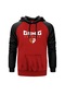 Gen.G Esports Small Kırmızı Reglan Kol Unisex Sweatshirt Hoodie Kırmızı