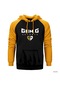 Gen.G Esports Small Sarı Reglan Kol Kapşonlu Sweatshirt Sarı