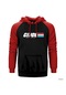 Gı Joe Kırmızı Reglan Kol Kapşonlu Sweatshirt Kırmızı