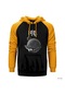 Gojiro From To Sirius Sarı Reglan Kol Kapşonlu Sweatshirt Sarı