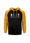 Guitar Know Your Gear Sarı Reglan Kol Kapşonlu Sweatshirt Sarı