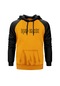 Iced Earth Logo 2 Sarı Reglan Kol Kapşonlu Sweatshirt Sarı
