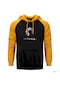 I'M Thinking Sarı Reglan Kol Kapşonlu Sweatshirt Sarı