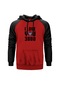 Iron Man Love 3000 Kırmızı Reglan Kol Unisex Sweatshirt Hoodie Kırmızı