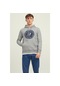 Jack & Jones Erkek Sweat 12216046 Açık Gri