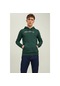 Jack & Jones Erkek Sweat 12216046 Koyu Yeşil