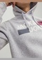 Jack & Jones Kapüşonlu Logolu Sweatshirt- Corplogo 12152840 - 1 Light Grey Melange