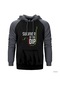 Kripto Para Survivor Of Deep Gri Reglan Kol Kapşonlu Sweatshirt Gri