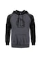 League Of Legends Logo Gri Reglan Kol Unisex Sweat Hoodie Gri