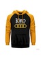 Lord Of The Audi Sarı Reglan Kol Kapşonlu Sweatshirt Sarı