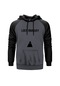 Lost Highway Gri Reglan Kol Unisex Sweatshirt Hoodie Gri