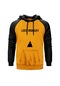 Lost Highway Sarı Reglan Kol Unisex Sweatshirt Hoodie Sarı