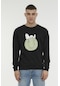 Lumberjack ML SNOOPY 16SNP53 2PR Siyah Erkek Sweatshirt