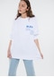 Mavi - Baskılı Beyaz Sweatshirt 1611921-620