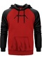 Metallica Classic Logo Kırmızı Renk Reglan Kol Sweatshirt