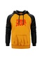 Morbid Angel Logo Sarı Reglan Kol Kapşonlu Sweatshirt Sarı (554882328)