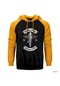 Mötley Crüe Hollywood Sarı Reglan Kol Kapşonlu Sweatshirt Sarı (509952005)