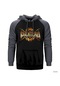 Pantera Iron Gri Reglan Kol Kapşonlu Sweatshirt Gri