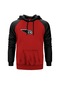 Pearl Jam Wing Kırmızı Reglan Kol Unisex Sweatshirt Hoodie Kırmızı