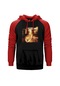 Pestilence Resurrection Macabre Kırmızı Reglan Kol Kapşonlu Sweat Kırmızı